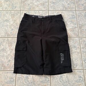 Y2K NO FEAR BAGGY SWIM SHORTS